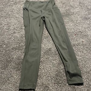 green leggings
